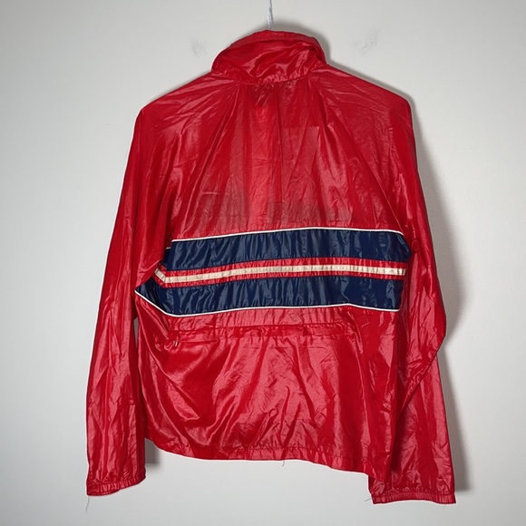 Vintage Grants Young Men’s Large 16-18 Water Repelent Nylon Coat Red - Picture 3 of 6